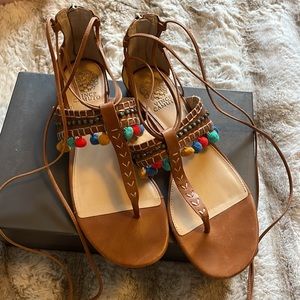 Strappy colorful sandals